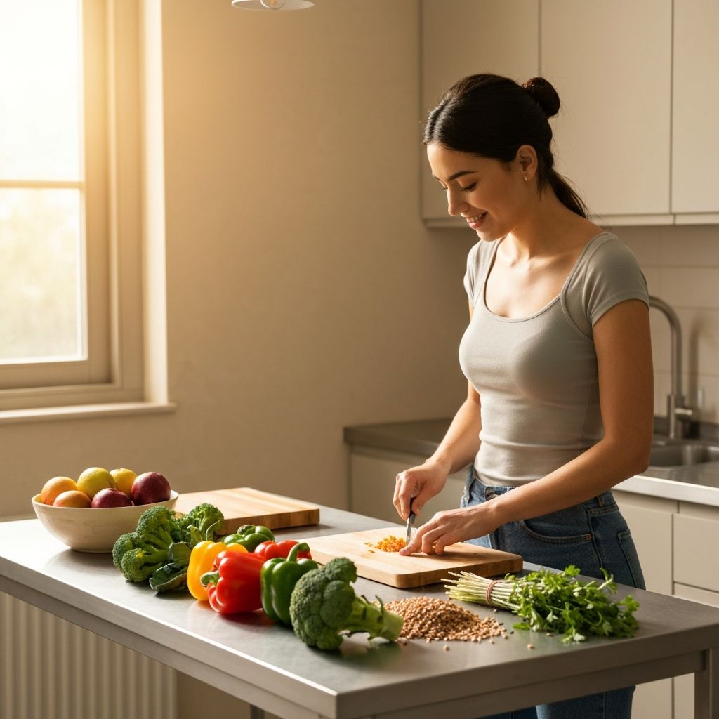 Healthy meal preparation
